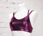 Sparkle purple top 