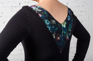 Watch My Back sukienka / czarna