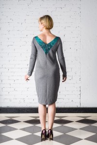 Watch My Back sukienka / szara