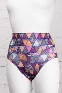 Szorty High cut pattern 1 