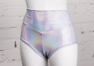 Sparkle white szorty 