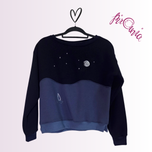 Bluza powiew lata - nocne morze 