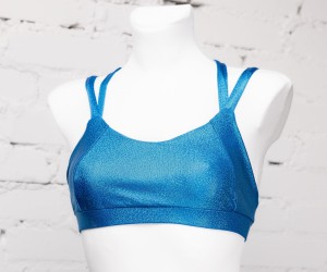 Sparkle blue top